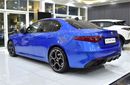 ألفا روميو جوليا EXCELLENT DEAL for our Alfa Romeo Giulia Q2 Veloce ( 2023 Model ) in Blue Color GCC Specs