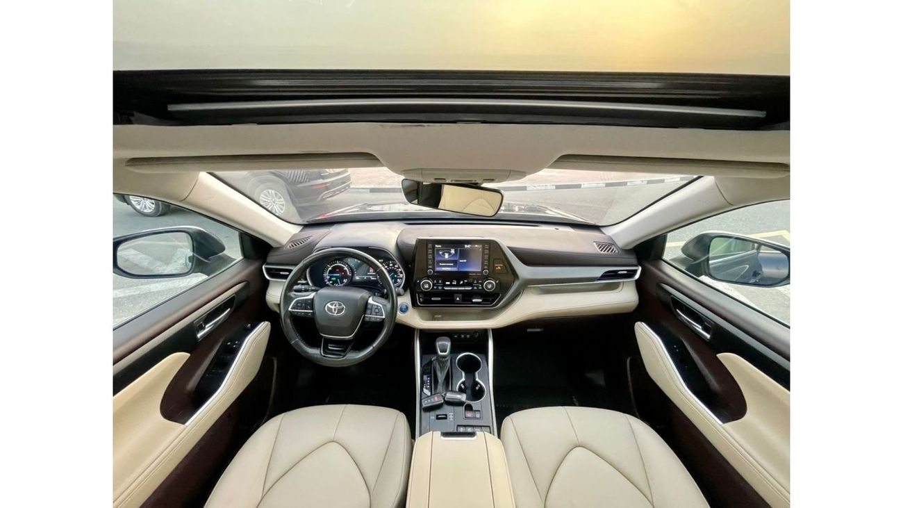 Toyota Highlander 2021 Toyota Highlander XLE hybrid Fuel - 2.5L V4 - Full Option - 4x4 AWD - Fully 7 Leather Seats - 5