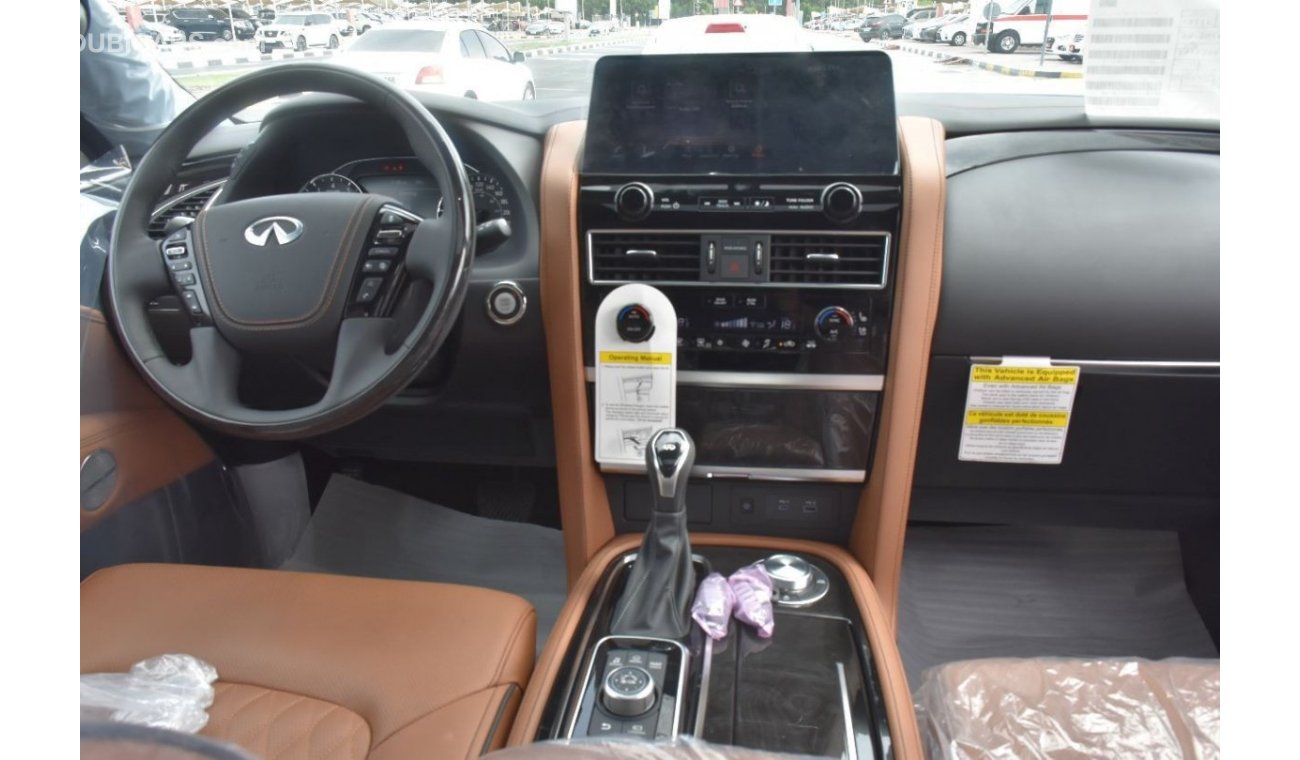 New Infiniti QX80 BLACK EDITION FULLY LOADED WITH CAPTAIN SEATS NEW