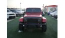 Jeep Wrangler Jeep wrangler unlimited Sahara 2013 GCC original color