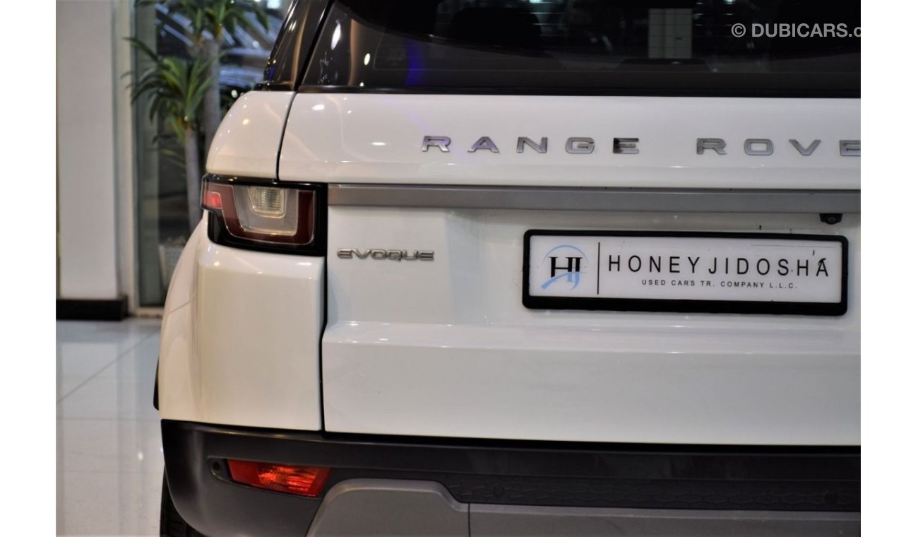 Land Rover Range Rover Evoque EXCELLENT DEAL for our Land Rover RANGE ROVER Evoque 2016 Model!! in White Color! GCC Specs