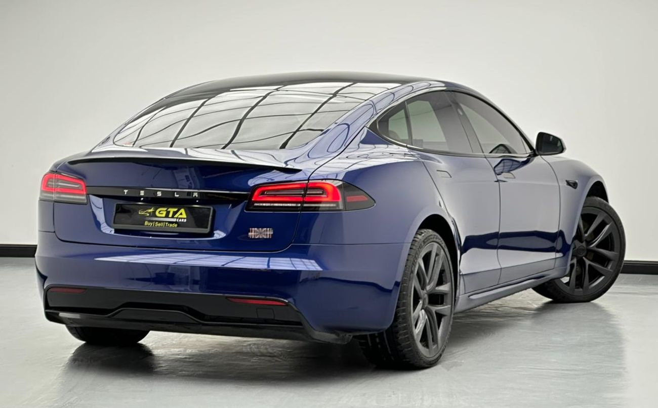 Tesla Model S Plaid (AWD) 2023 Tesla Model S Plaid, June/2027 Tesla Warranty, Tesla Full Service History, GCC