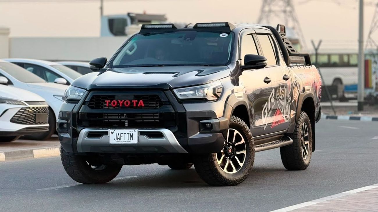 Toyota Hilux 2020 | 2.8L DIESEL | AT | RHD | MODIFIED TO GR SPORTS | ROOF MOUNTED LED LIGHTS | HEAVY 4X4 SPORTS B