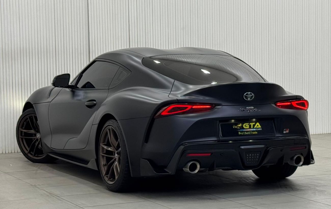 تويوتا سوبرا GR 3.0L A/T 2022 Toyota Supra GR, Al-Futtaim Agency Warranty + Service Package, Full Service History