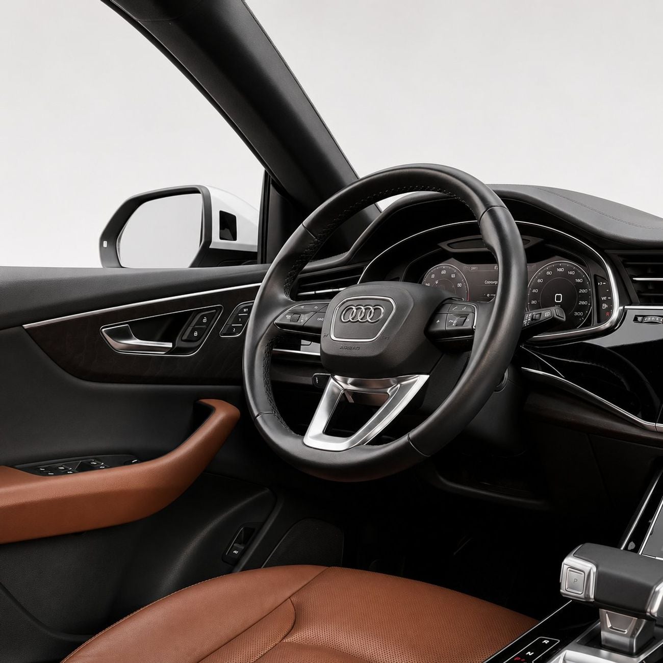 أودي Q8 55 TFSI AED 3,449 P.M • 0% Downpayment • Audi Q8 55 TFSI S Line • Agency Service Contract