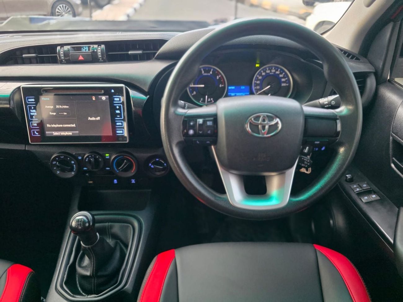 Toyota Hilux 2016 | 2.8L DIESEL | MT | RHD | GR SPORTS MODIFIED | SMART CAB | HEAVY BULL BAR WITH LED LIGHTS | RO