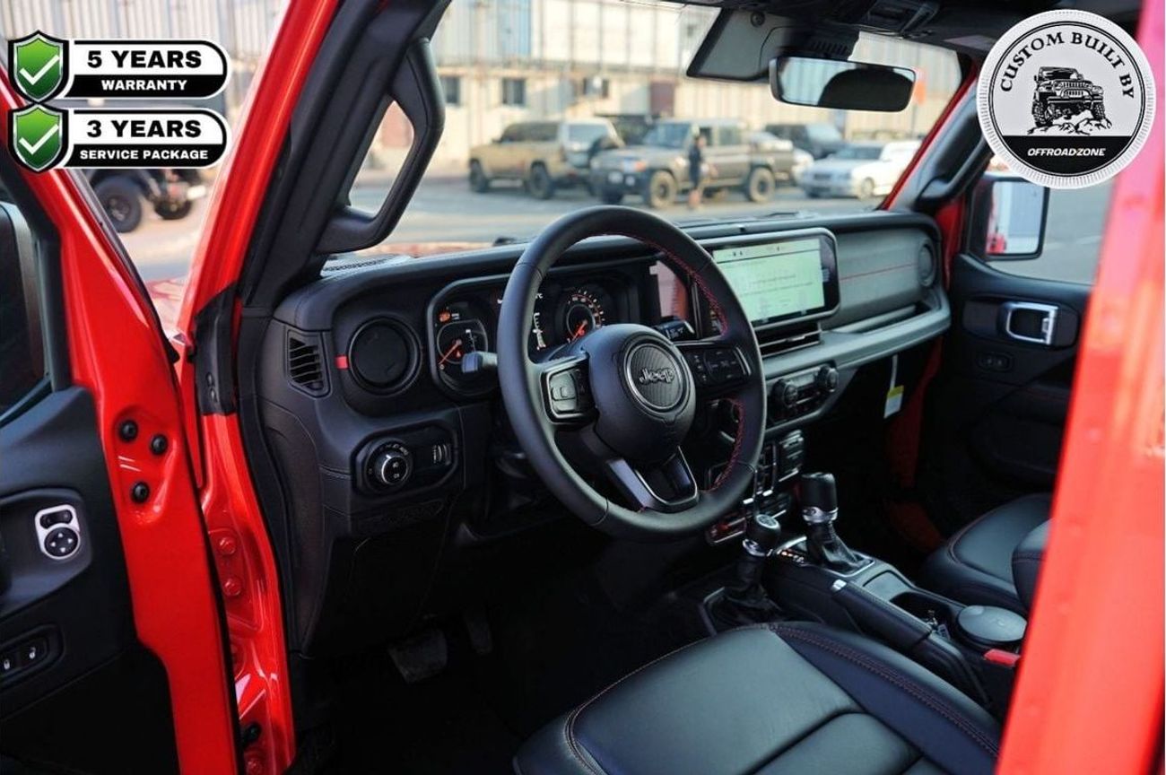 Jeep Wrangler Unlimited Rubicon 3.6L / 5 Years Dealer Warranty and 3 Years Dealer Service Package