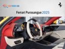 فيراري بوروسانجوي Ferrari Purosangue 2025 (Export Only)