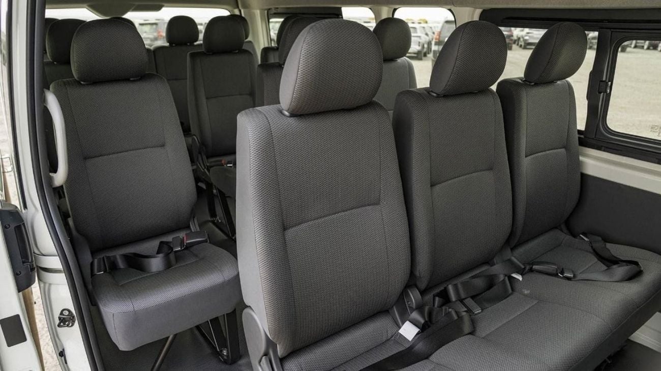 تويوتا هاياس GL TOYOTA HIACE HR 2.7P MT 15 SEATER MY2025 - WHITE