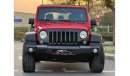 Jeep Wrangler JEEP WRANGLER SPORT 2017 GCC IN LOW MILEAGE