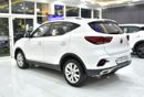 MG ZS EXCELLENT DEAL for our MG ZS ( 2023 Model ) in White Color GCC Specs
