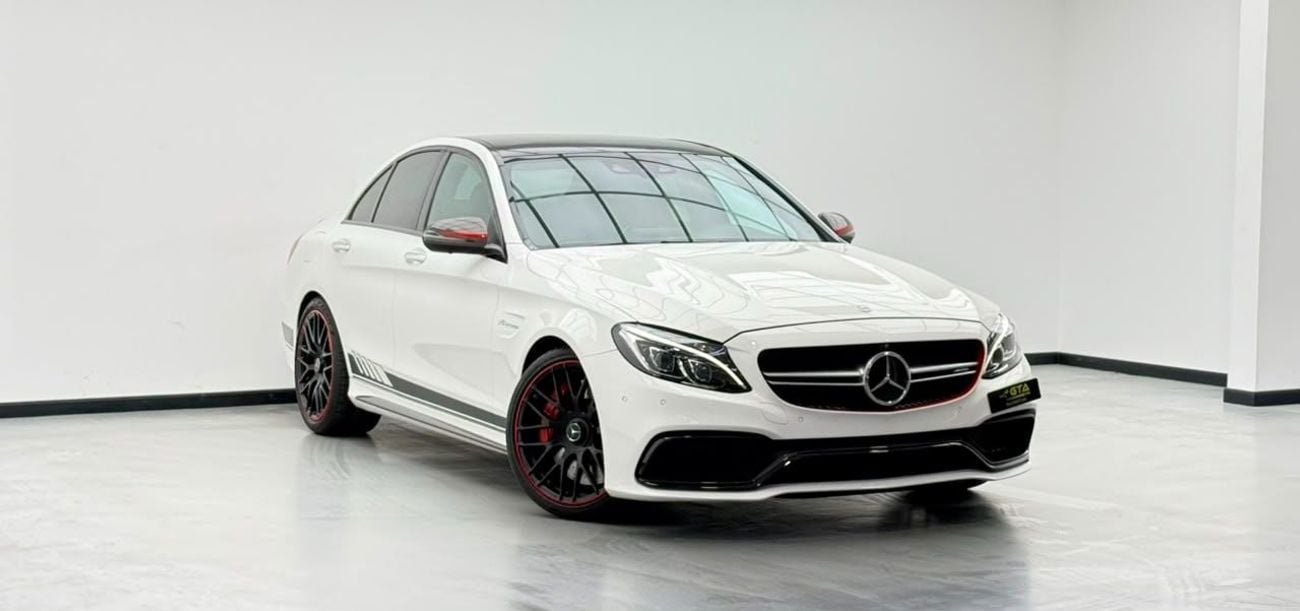Mercedes Benz C63 AMG S 2016 Mercedes Benz C63 S AMG Edition 1, Full Service History, Fully Loaded, Excellent Condition, GCC