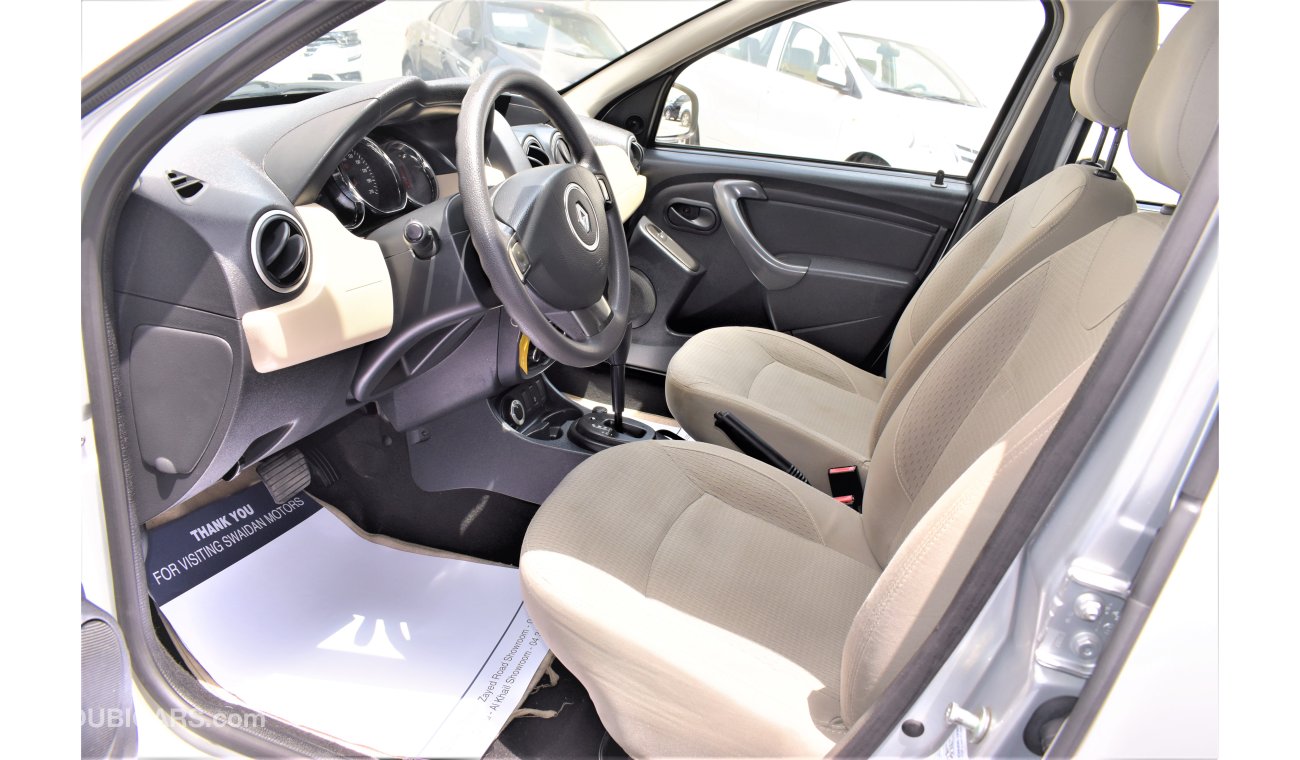 Renault Duster AED 685 PM | 0% DP | 2.0L PE 4WD DEALER WARRANTY