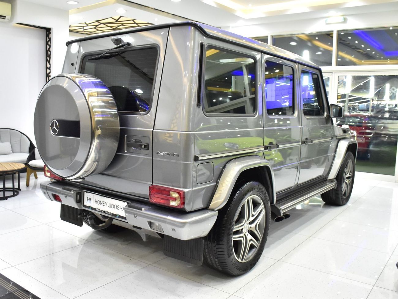Mercedes-Benz G 63 AMG EXCELLENT DEAL for our Mercedes Benz G63 AMG ( 2015 Model ) in Silver Color GCC Specs