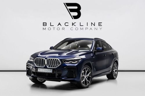 BMW X6 40i M Sport 3.0L 2023 BMW X6 xDrive40i, 2027 BMW Warranty + 2032 BMW Service Contract, Low KMs, GCC