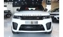 لاند روفر رانج روفر سبورت أس في آر 2019 RANGE ROVER SPORT SVR SUPERCHARGED [ WARRANTY AVAILABLE ] BRAND NEW