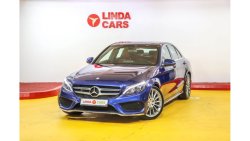 Mercedes-Benz C200 Mercedes Benz C200 Special Edition 2017 GCC under Warranty with Zero Down-Payment.