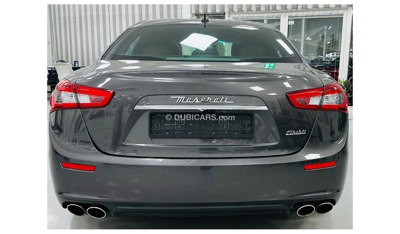 Maserati Ghibli GCC .. FSH .. S .. V6 ..perfect Condition