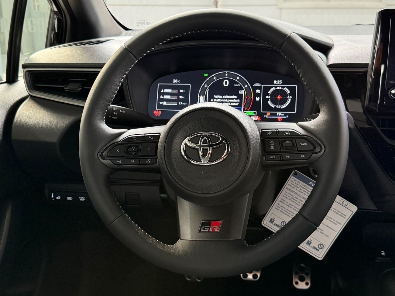 Toyota Corolla 2025 COROLLA GR -SPORT 1.6L Turbo 3-Cylinder Engine with 300 hp