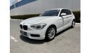 بي أم دبليو 116 BMW 116 2014 GCC  EXCELLENT CONDITION WITH TWO KEYS