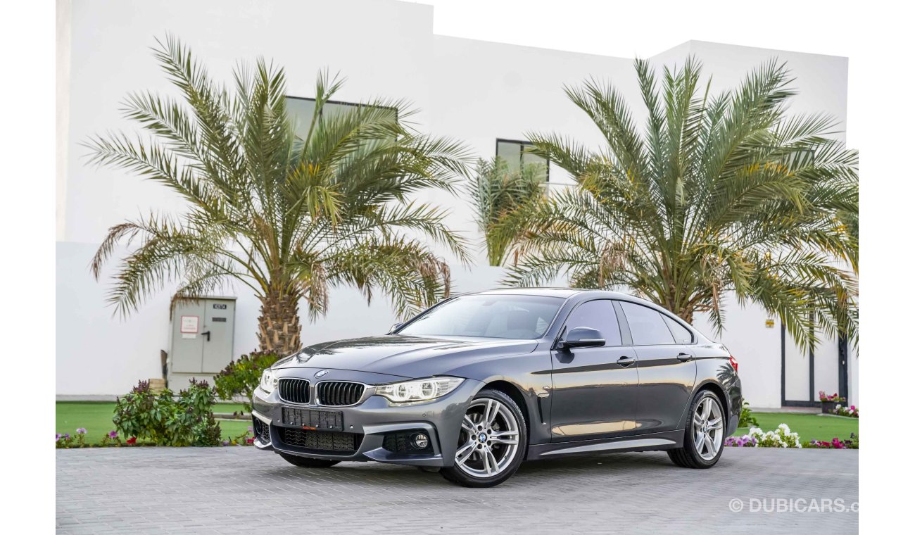 BMW 420i M Sport GranCoupe - Agency Warranty! - GCC - AED 1,743 Per Month - 0% DP