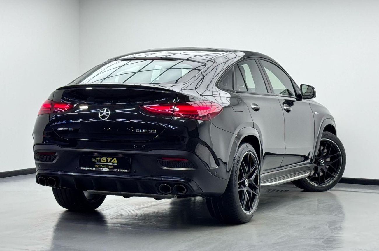 Mercedes-Benz GLE 53 AMG Coupe 4MATIC+ 2024 Mercedes GLE53 AMG 4MATIC Coupe, 2029 Mercedes Warranty + Service Pack, Fully Loaded, G