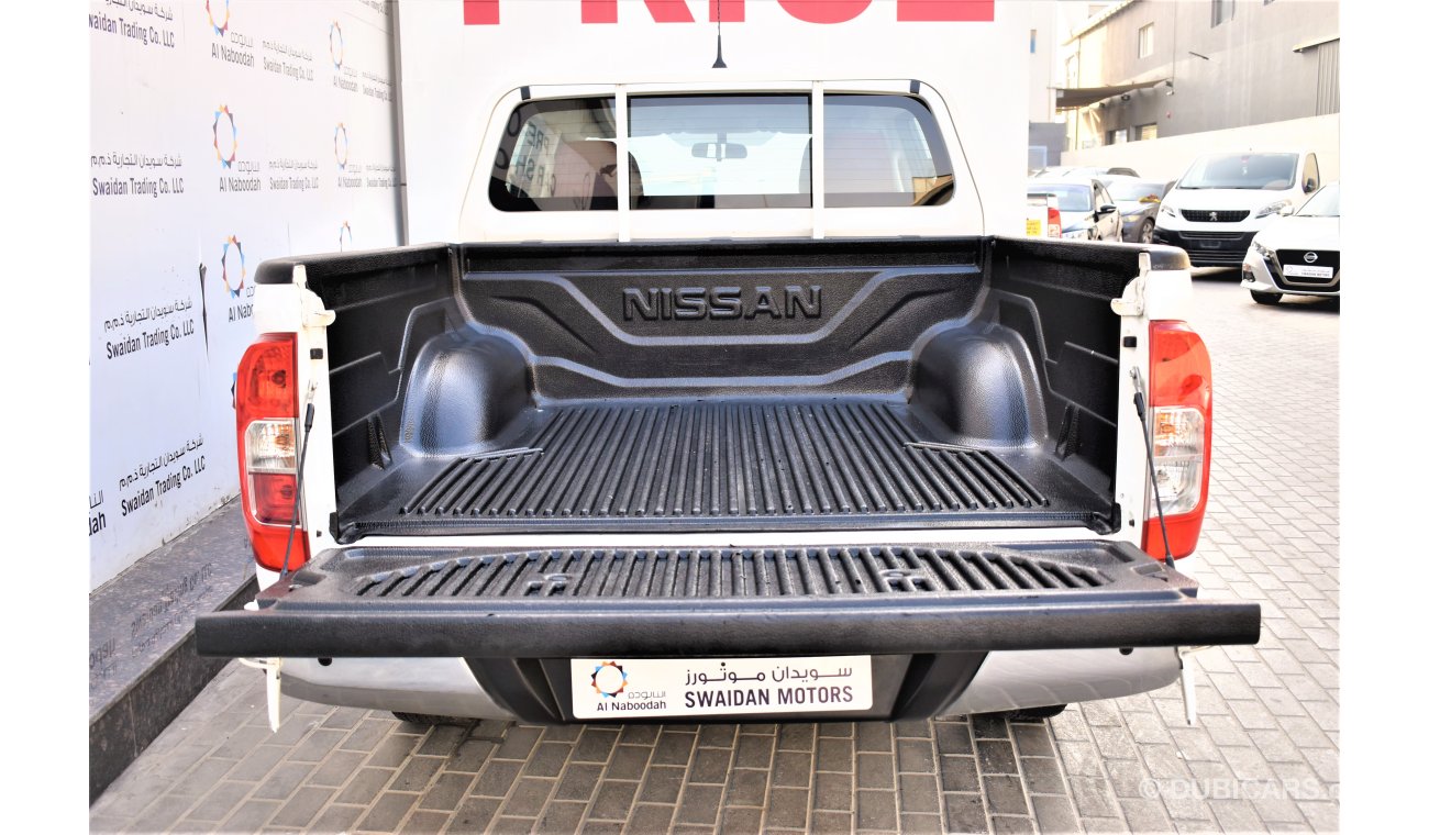 Nissan Navara AED 1370 PM | 2.5L SE 2WD GCC WARRANTY