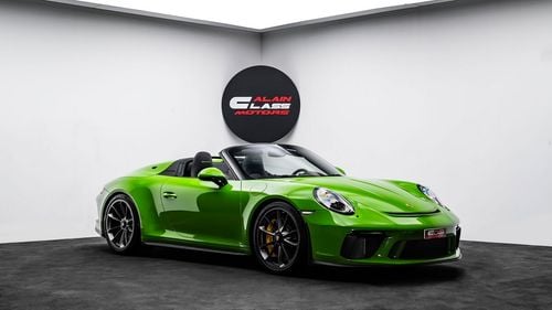 Porsche 911 Speedster 1 of 1,948 2019 - GCC - Under Warranty