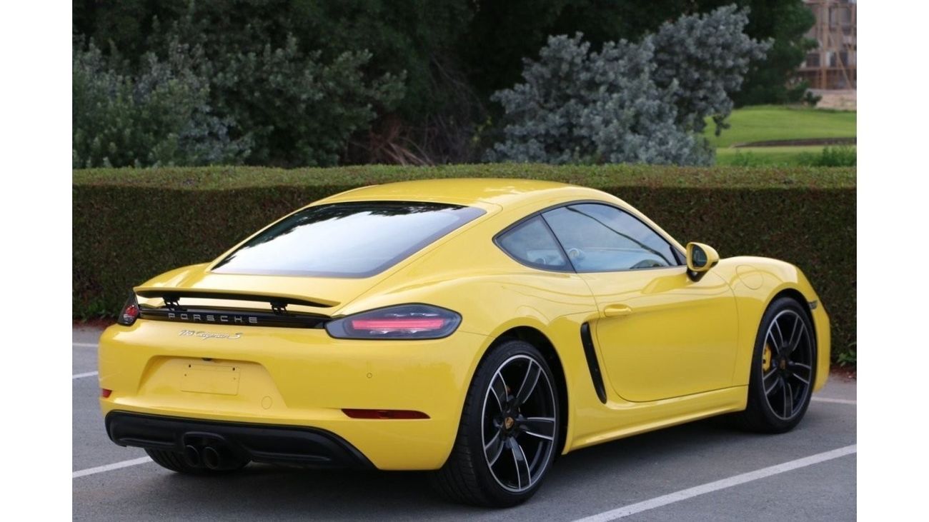 Porsche 718 Cayman PORSCHE 718 S CAYMAN GCC 2017 FULL OPTION