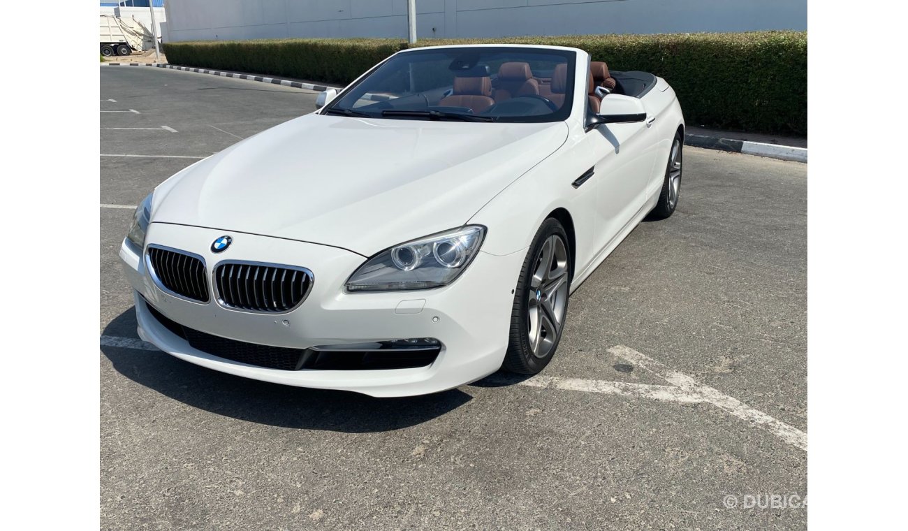 BMW 640i BMW 640 i CONVERTIBLE TWIN TURBO 2011 FULL OPTION ONLY 5451X12 MONTHS
