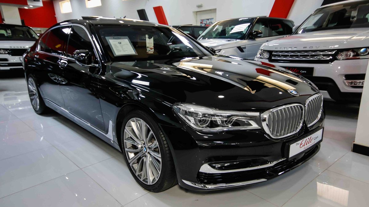 BMW 740 Li for sale: AED 349,000. Black, 2017
