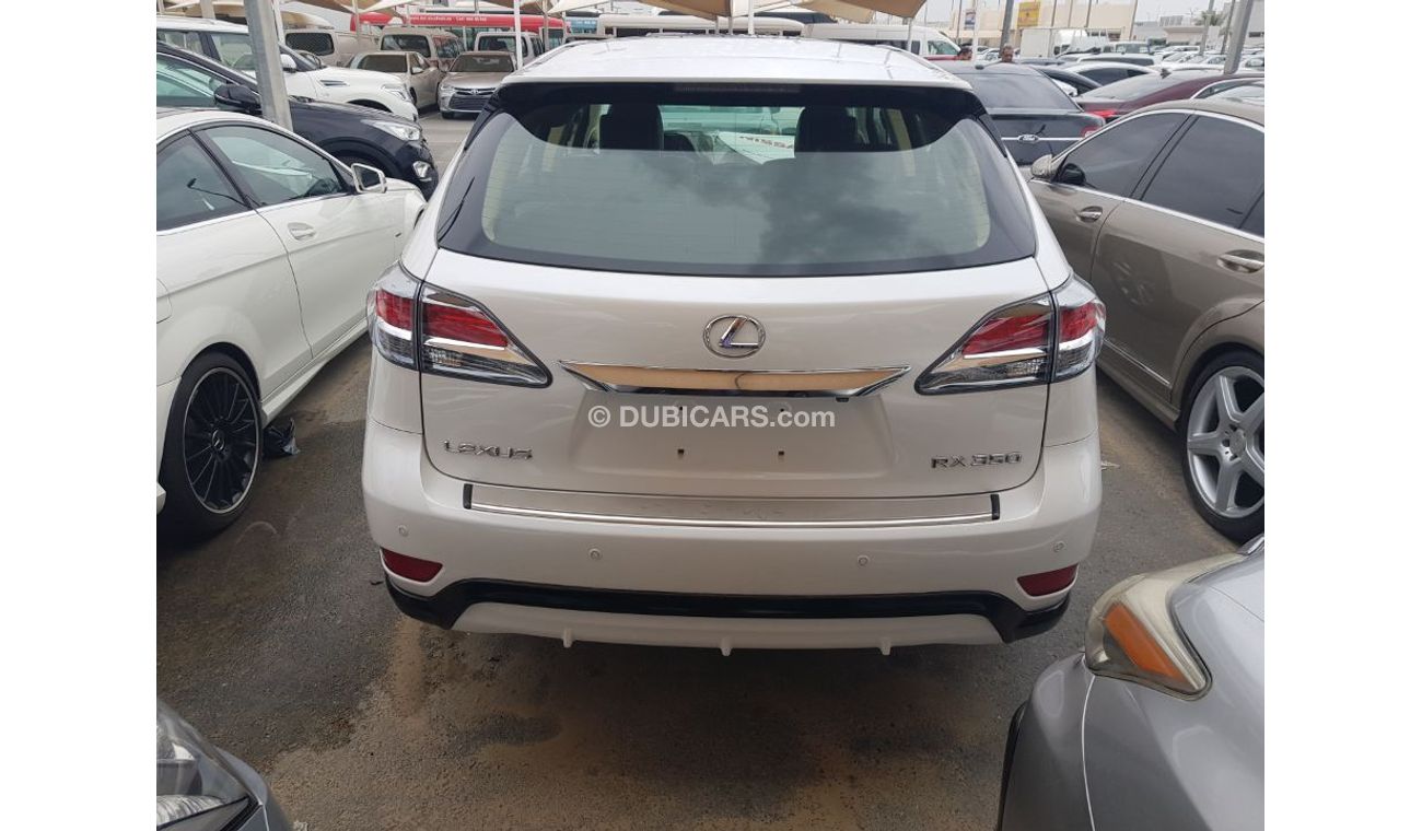 Lexus RX350 2013 model Full options panorama roof Gcc specs