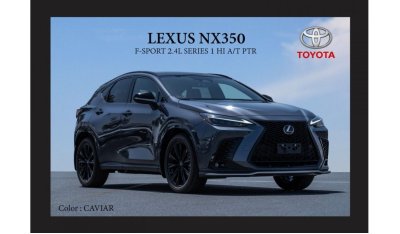 Lexus NX350 LEXUS NX350 F-SPORT 2.4L SERIES 1 HI A/T PTR