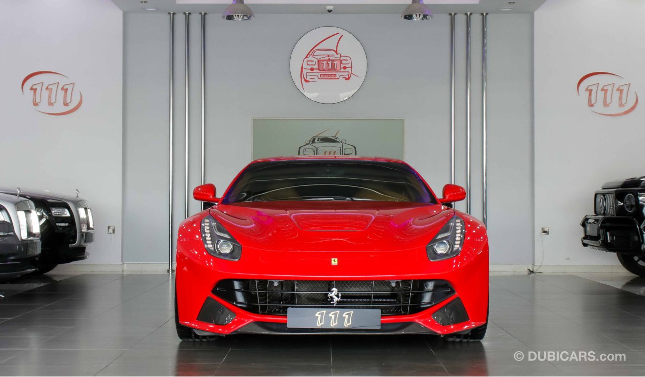 فيراري F12 Berlinetta / 6.3 Liter V-12 / GCC Specifications / Warranty