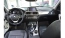 BMW 120i 100% Not Flooded | STD BMW 120i | GCC Specs | Good Condition | Full Service History | Single Owner |