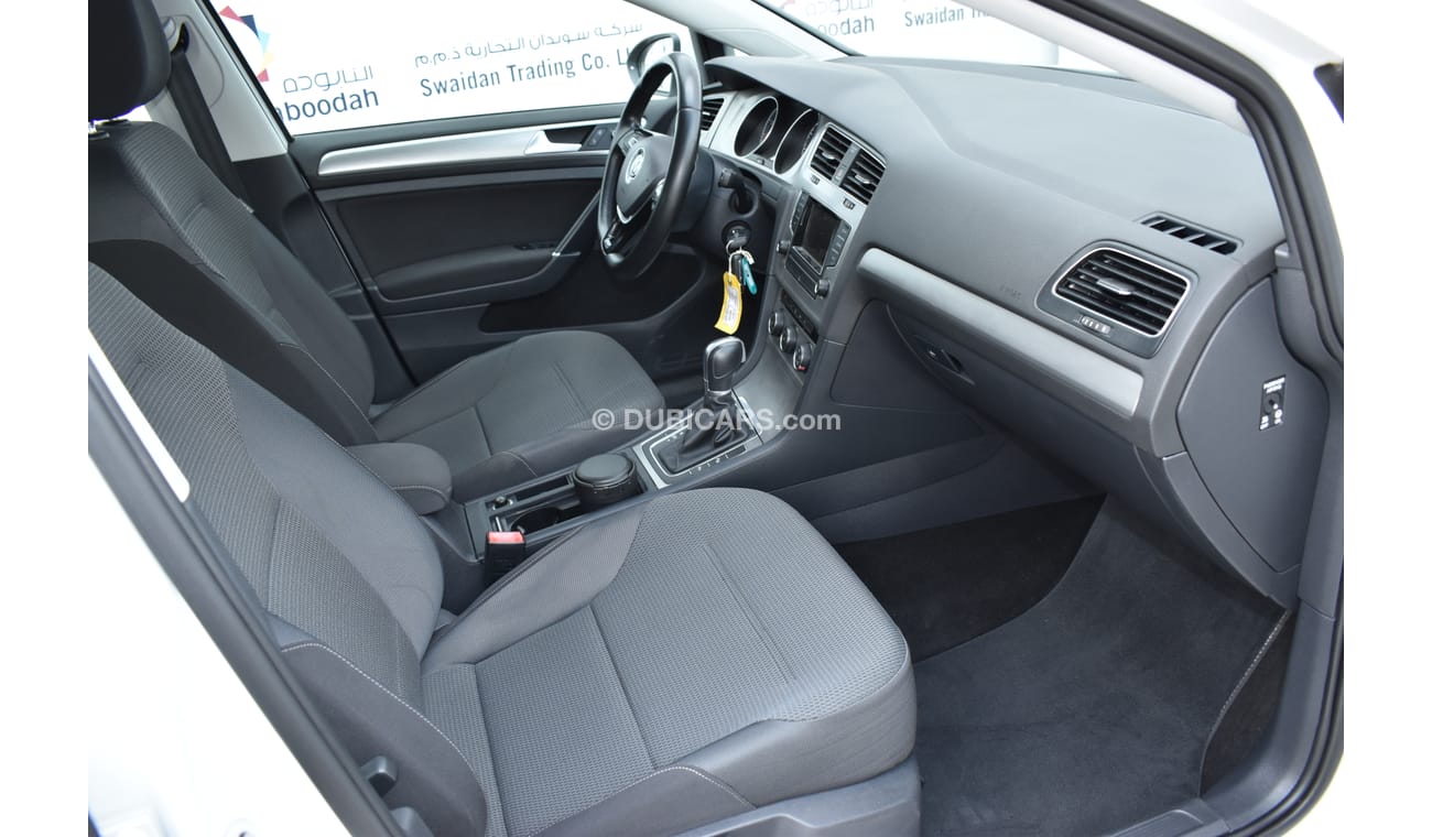 Volkswagen Golf 1.2L TSI 2015 GCC SPECS WITH DEALER WARRANTY
