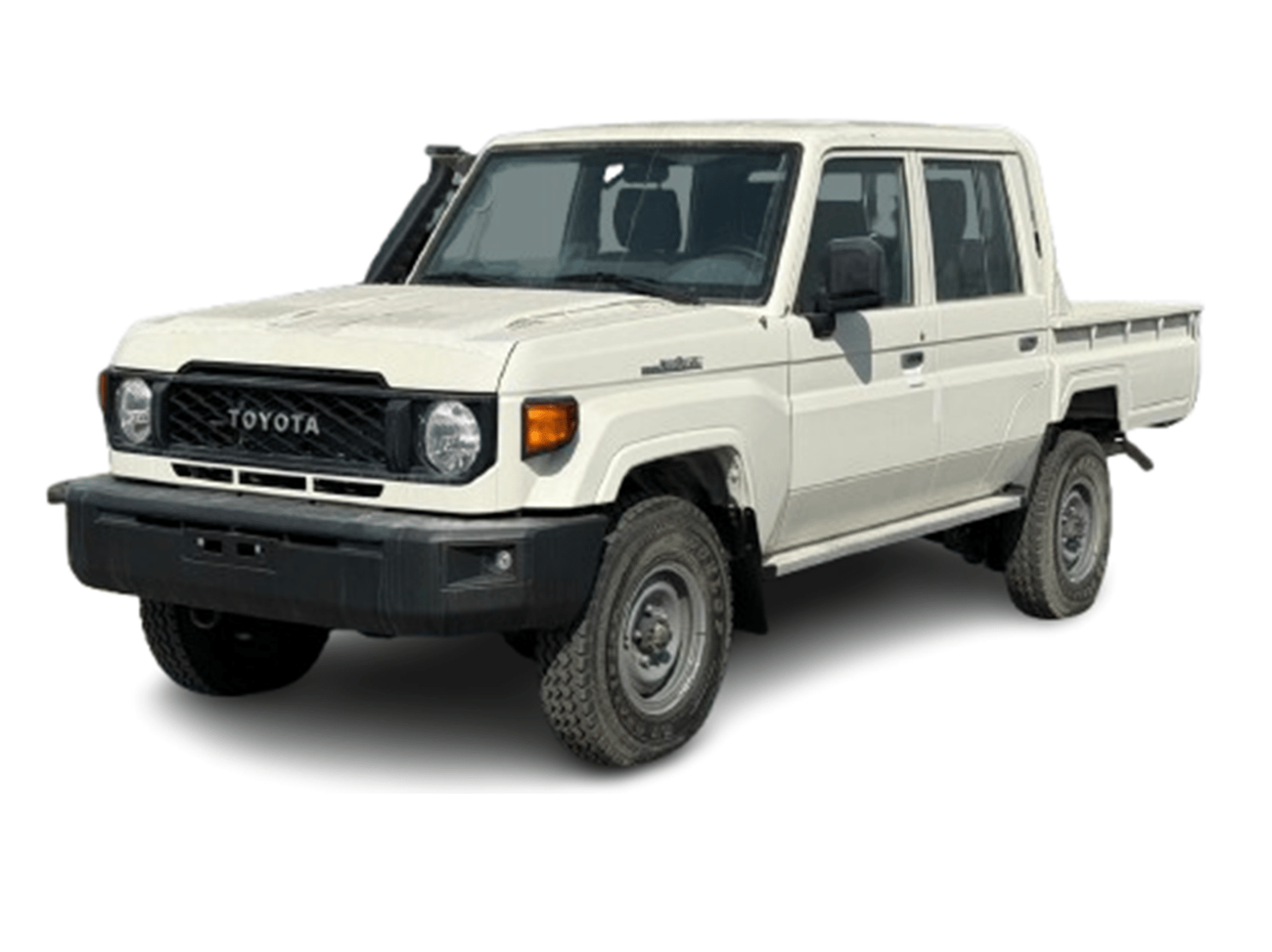 تويوتا لاند كروزر بيك آب ECTJRY002 - 2024 Toyota LC79 Double Cab - 4.2L Diesel Manual - White
