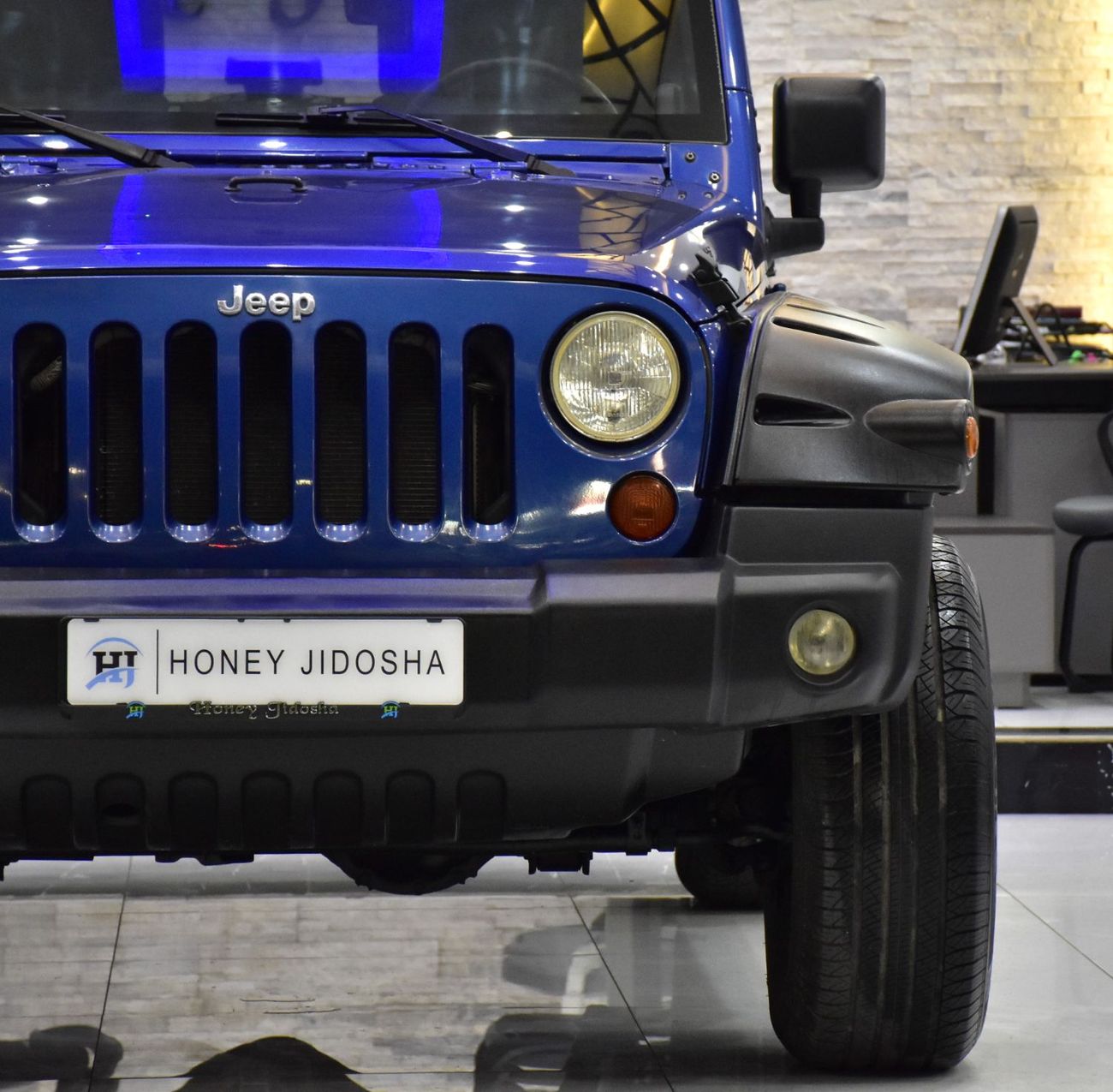 Jeep Wrangler EXCELLENT DEAL for our Jeep Wrangler Sahara ( 2009 Model ) in Blue Color GCC Specs