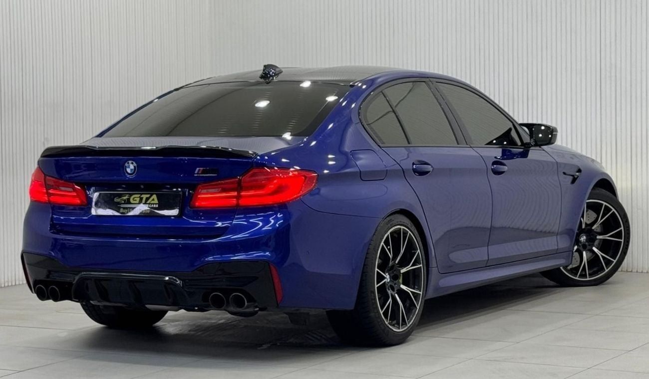 BMW M5 Std 4.4L 2020 BMW M5 Competition, 1 Year Warranty, Full Agency Service History, GCC