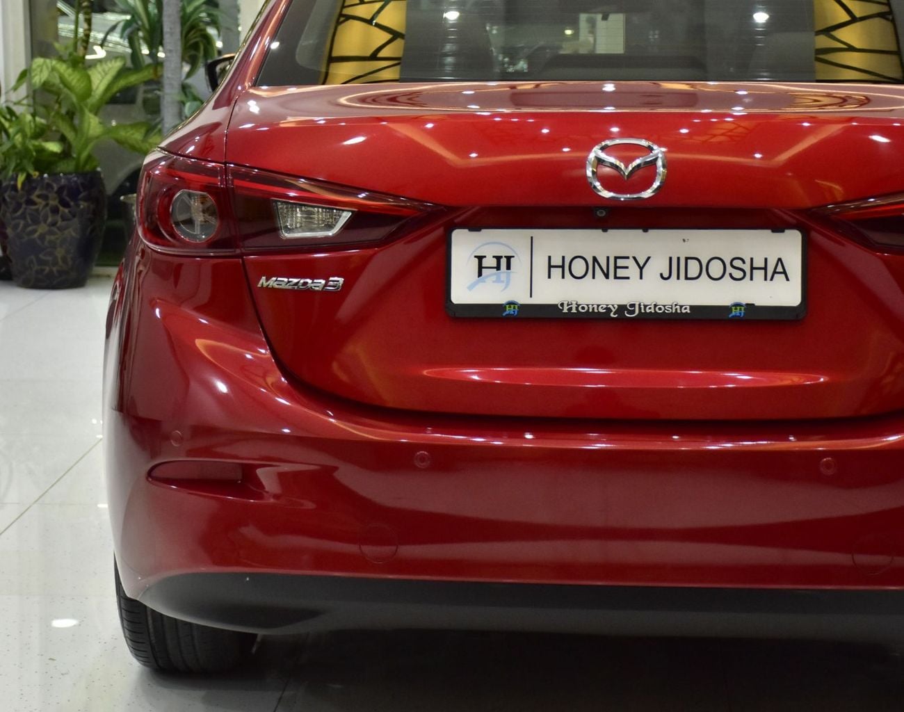 Mazda 3 EXCELLENT DEAL for our Mazda 3 ( 2015 Model ) in Red Color GCC Specs