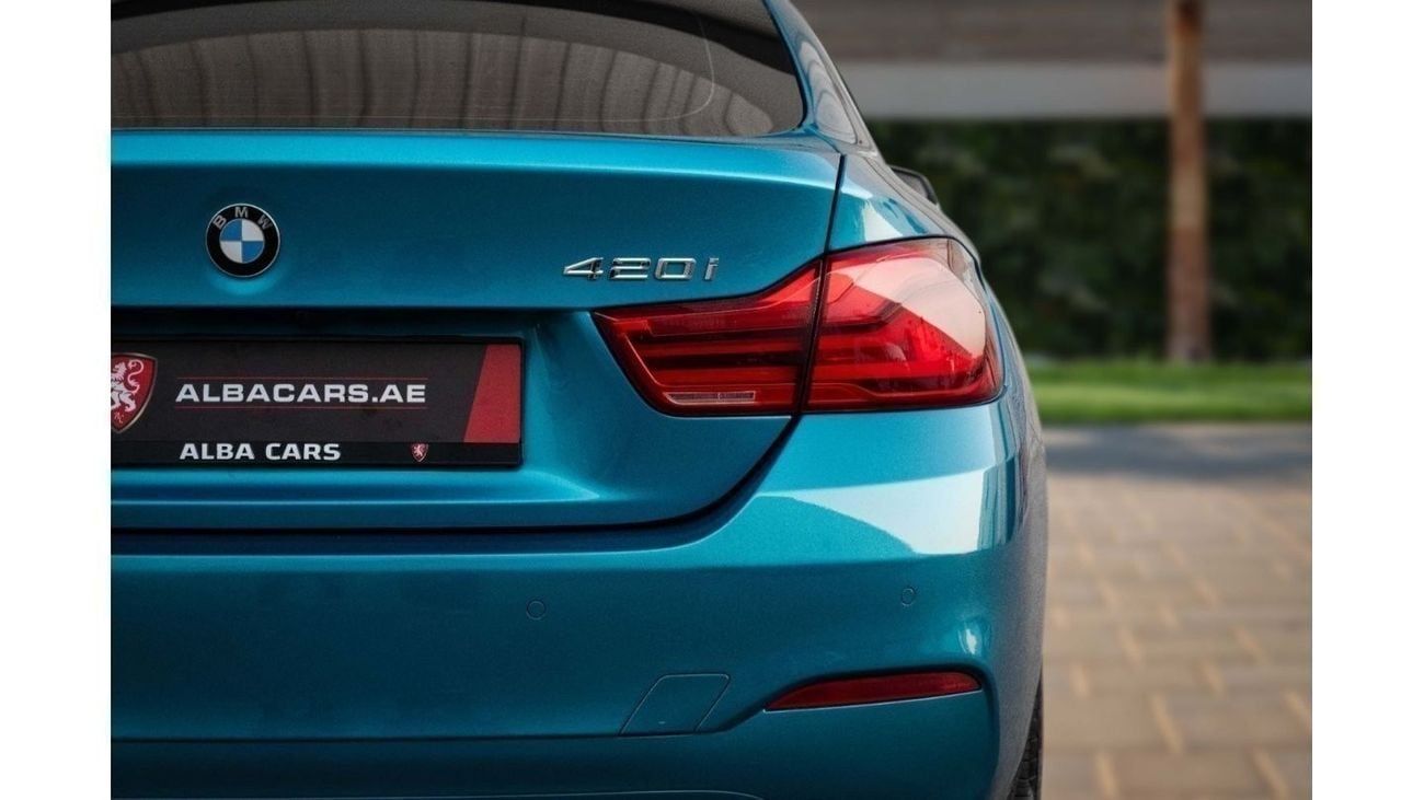 بي أم دبليو 420i 420i Gran Coupe | 1,665 P.M  | 0% Downpayment | 420i M SPORT | AGENCY MAINTAINED