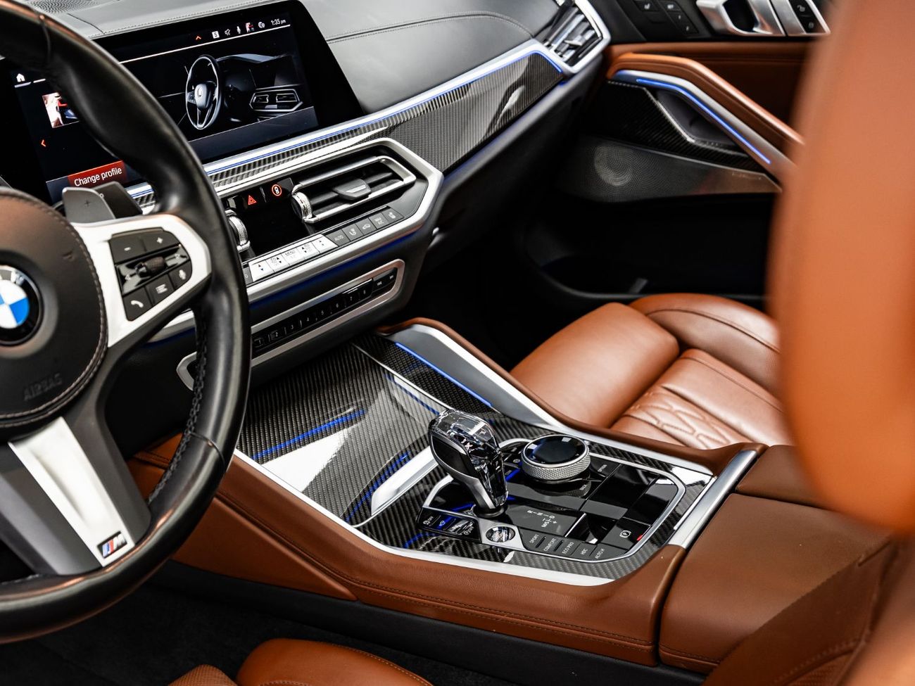 بي أم دبليو X6 2023 BMW X6 M50i, 4.4L TC V8, AWD, 523 bhp, 8 Speed Automatic