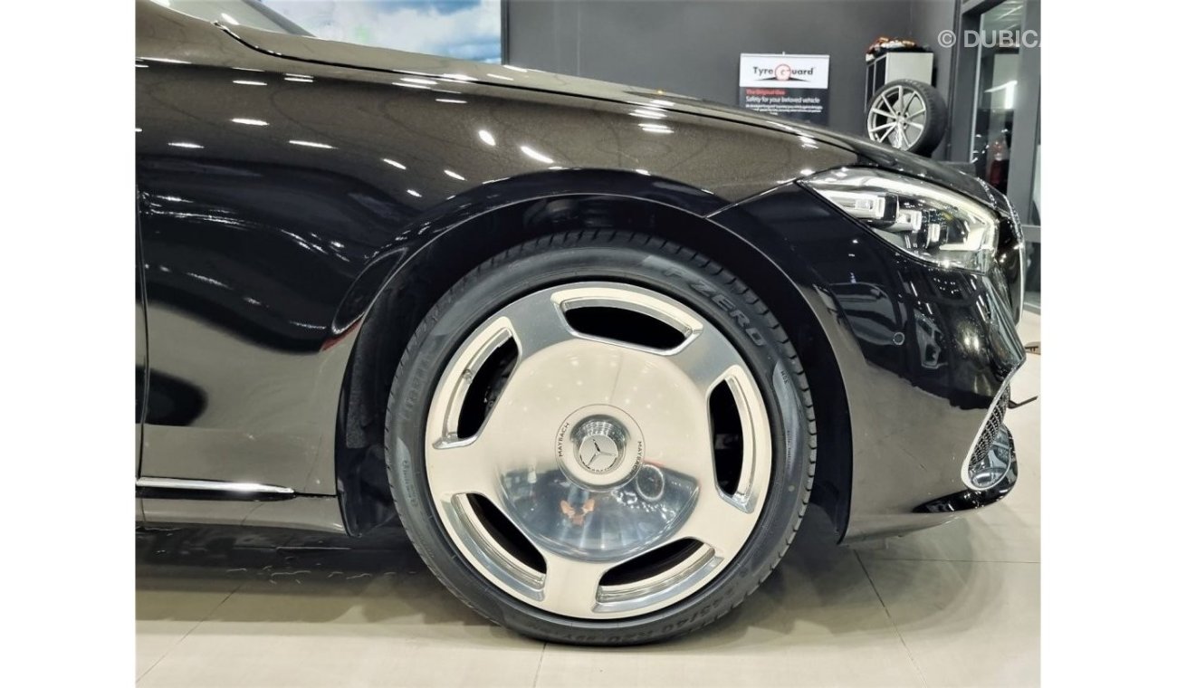 Mercedes Maybach S480 Maybach MAYBACH S480 2021 BLACK IN BLACK IN PERFECT CONDITION ONLY 6000 KM FOR 980K AED