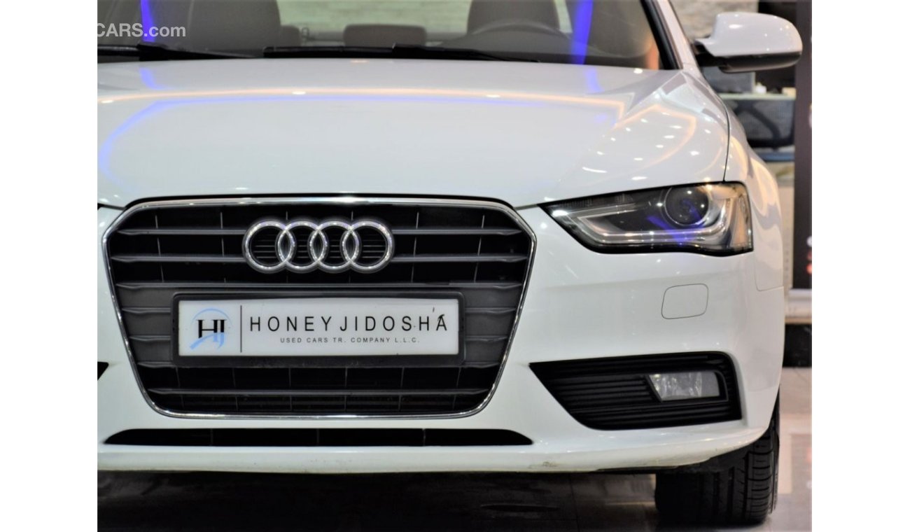 أودي A4 EXCELLENT DEAL for our Audi A4 ( 25TFSi ) 2016 Model!! in White Color! GCC Specs