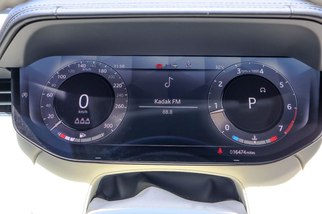 Land Rover Range Rover 2022 Land Rover Range Rover Autobiography (5.0L Supercharged V8) in black color: