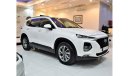 Hyundai Santa Fe EXCELLENT DEAL for our Hyundai SantaFe 2019 Model!! in White Color! GCC Specs