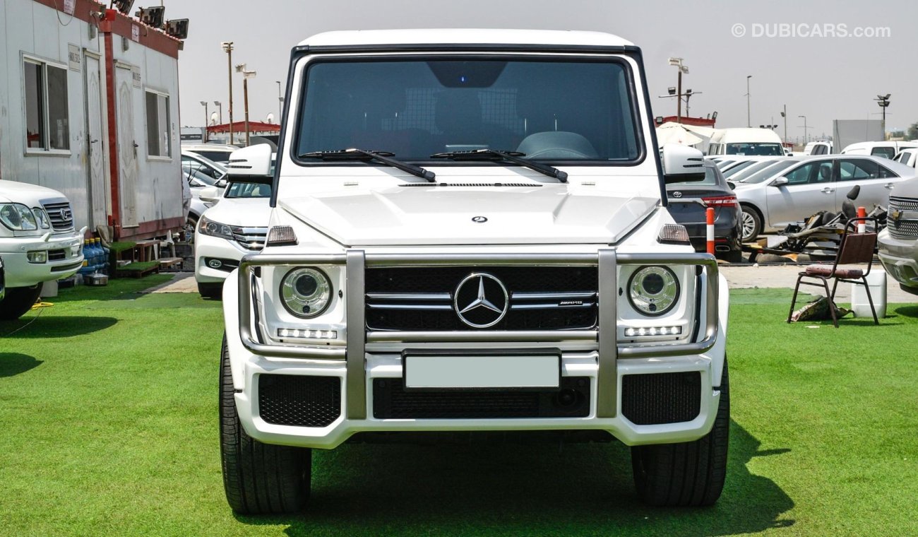 Mercedes-Benz G 63 AMG أبيض