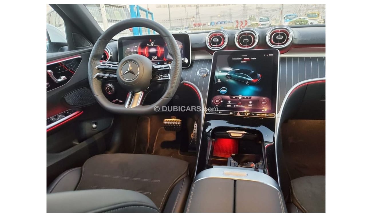 Mercedes-Benz C 200 Mercedes-Benz C200 2022 sedan AWD 1.5L petrol White  color