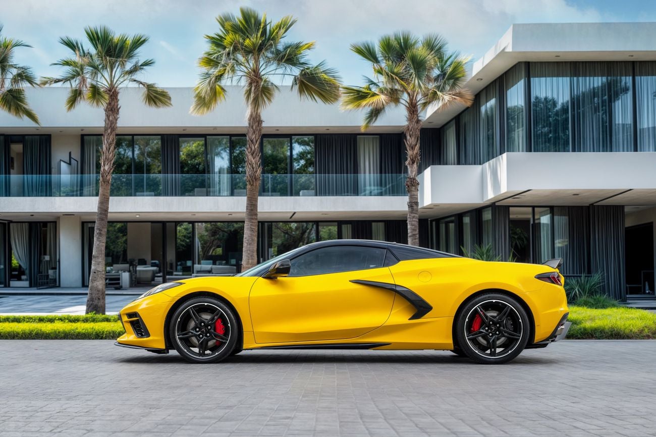شيفروليه كورفت Corvette C8 Z51 | 6,071 P.M | 0% Downpayment | IMMACULATE!