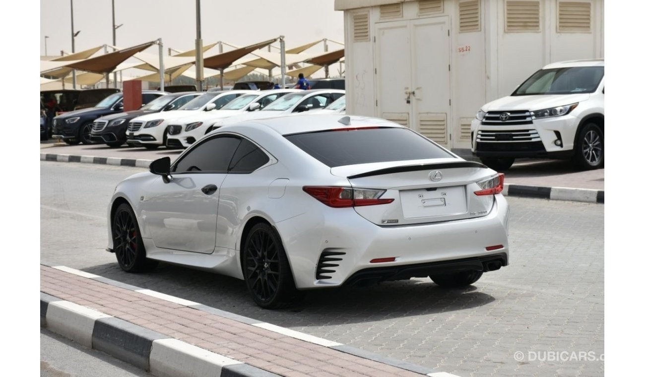 لكزس RC 350 F SPORT / EXCELLENT CONDITION / WITH WARRANTY.